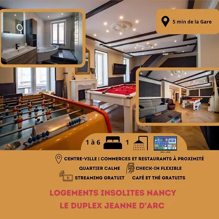 Duplex Jeanne D'arc Billard Baby Insolites *